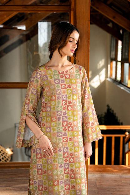 Printed Lawn 2 Pc