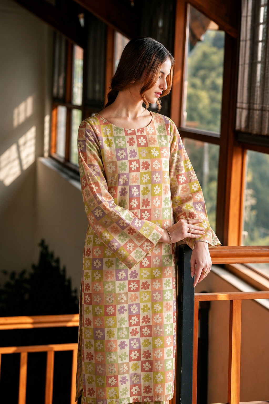 Printed Lawn 2 Pc