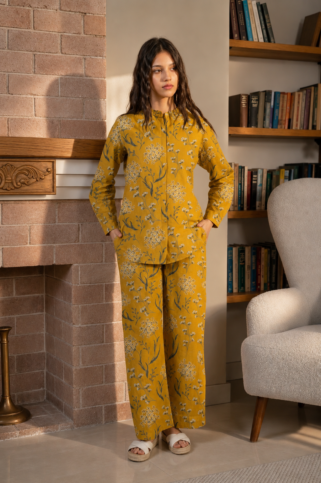 Printed Lawn 2 Pc