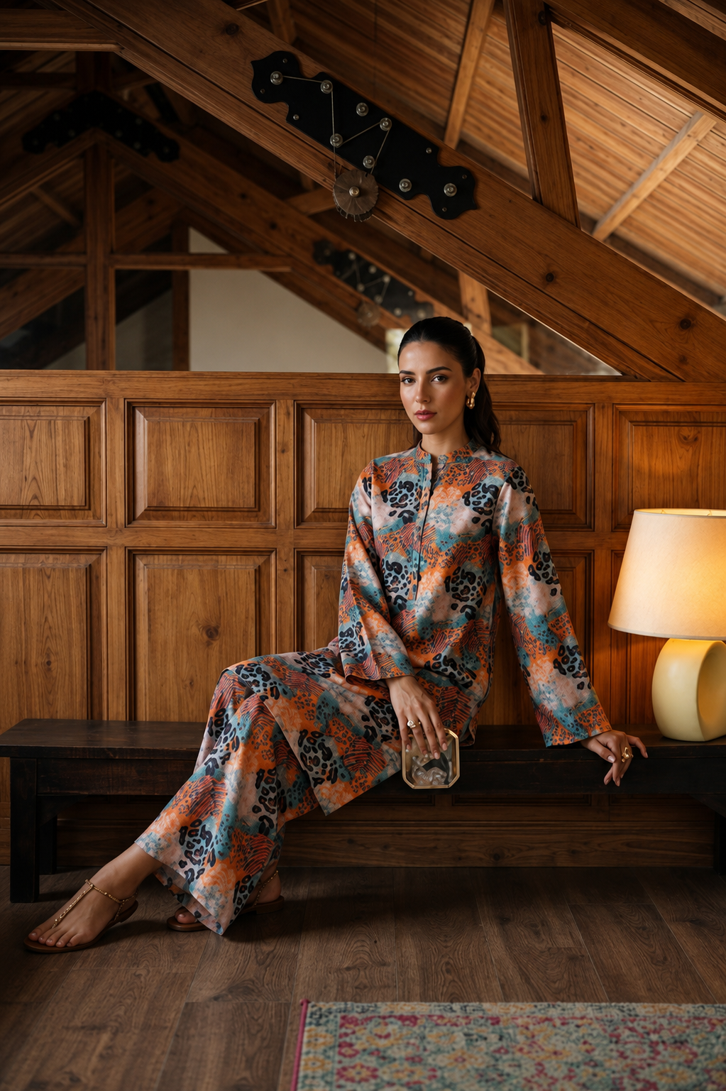 Printed Lawn 2 Pc