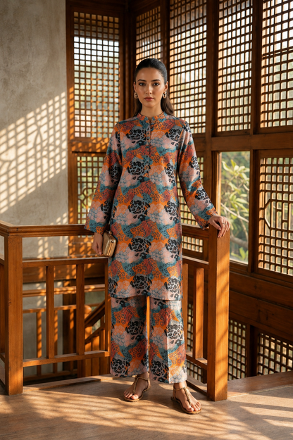 Printed Lawn 2 Pc
