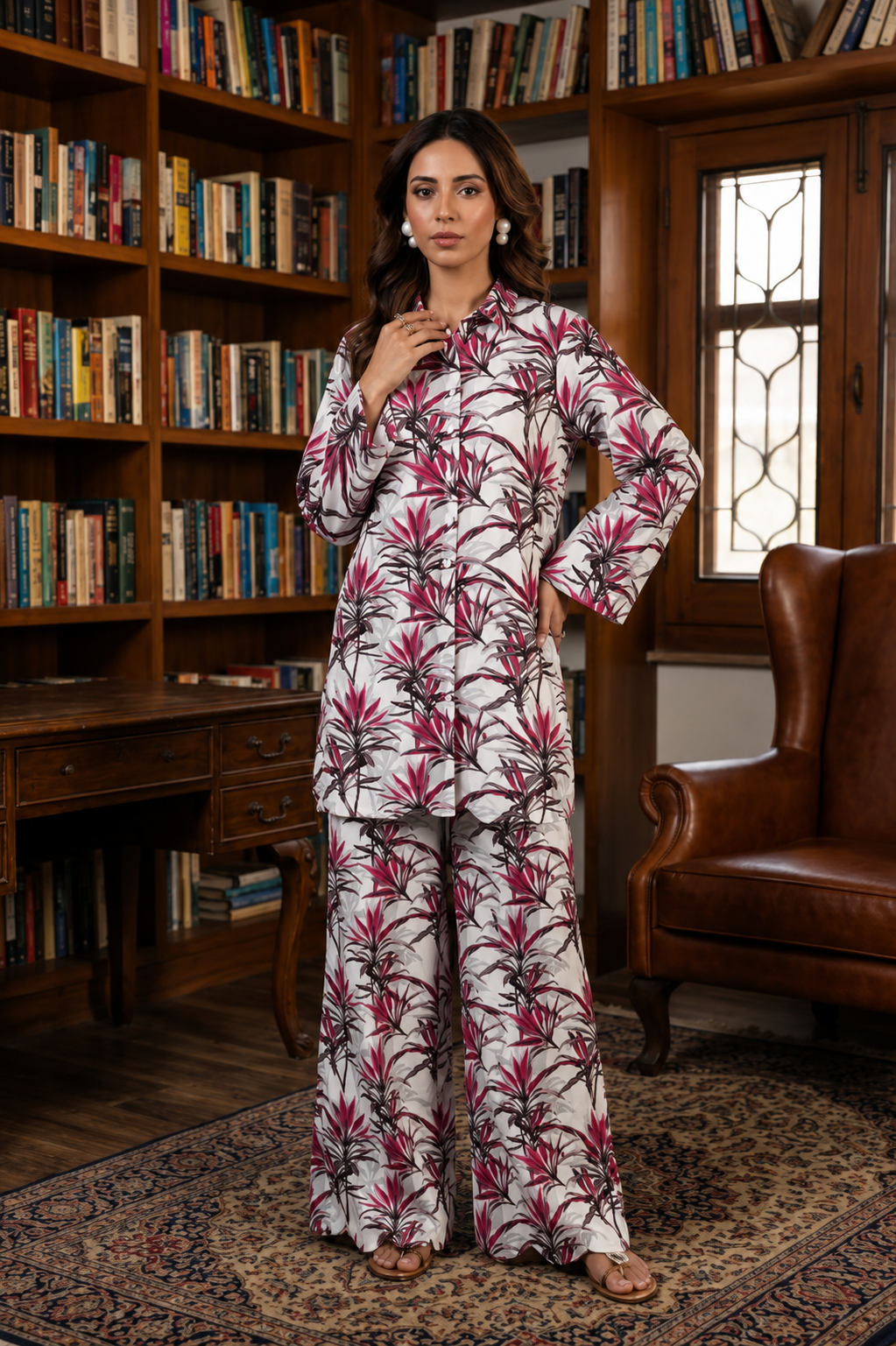 Printed Lawn 2 Pc