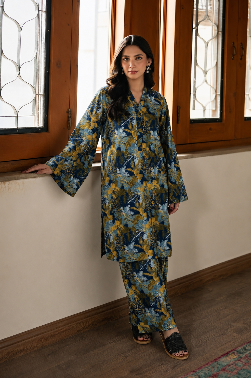 Printed Lawn 2 Pc