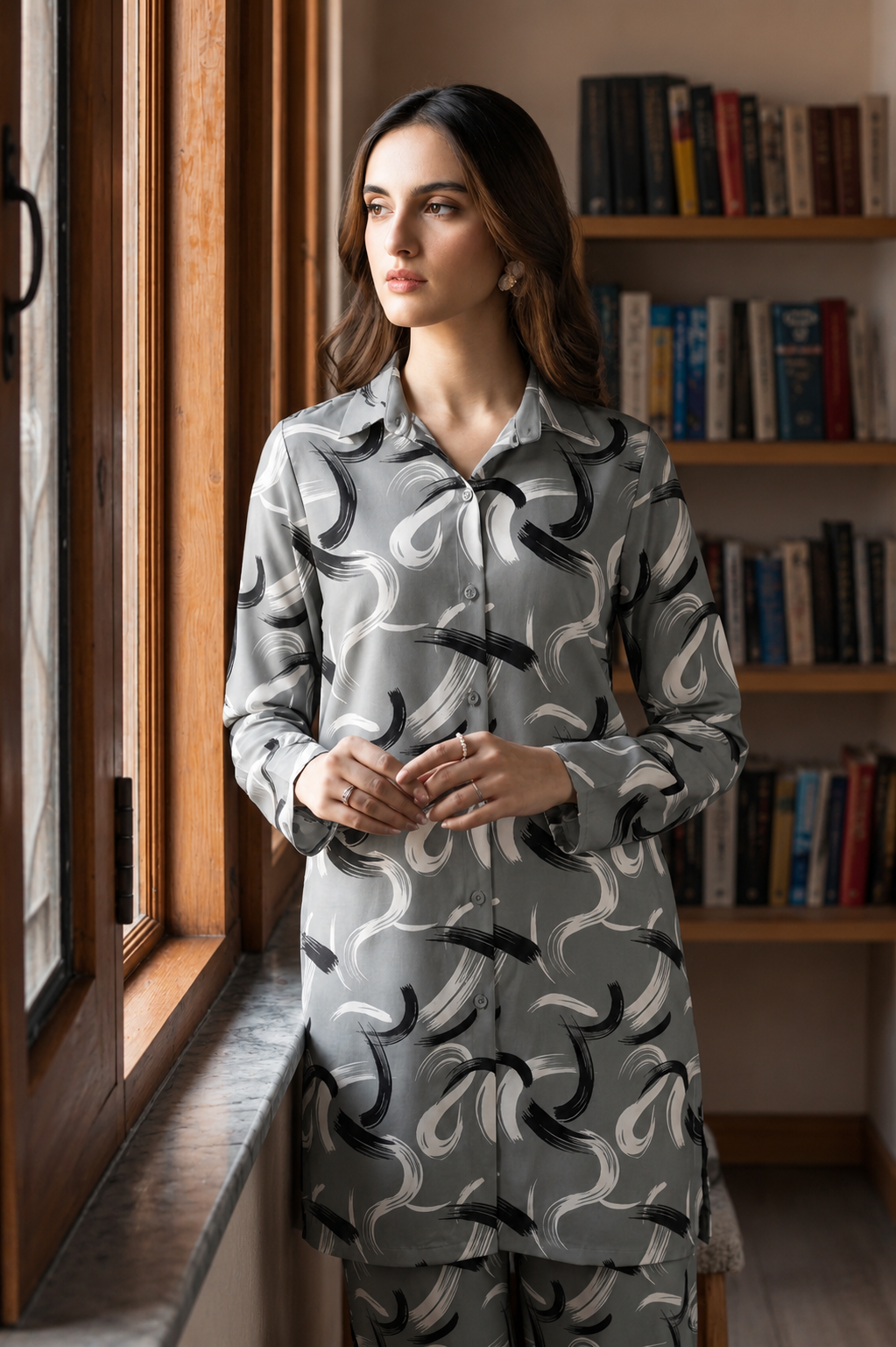 Printed Lawn 2 Pc