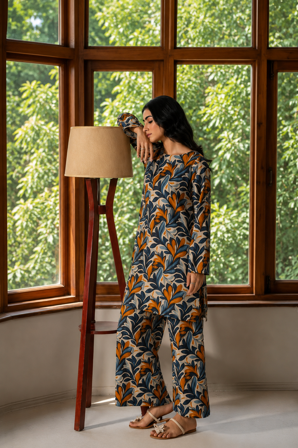 Printed Lawn 2 Pc