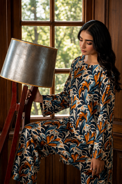 Printed Lawn 2 Pc
