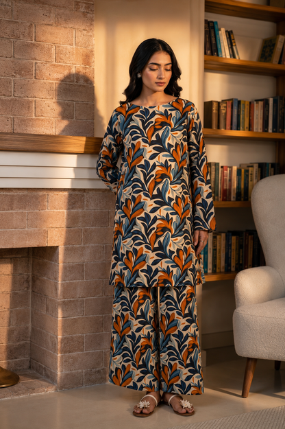 Printed Lawn 2 Pc
