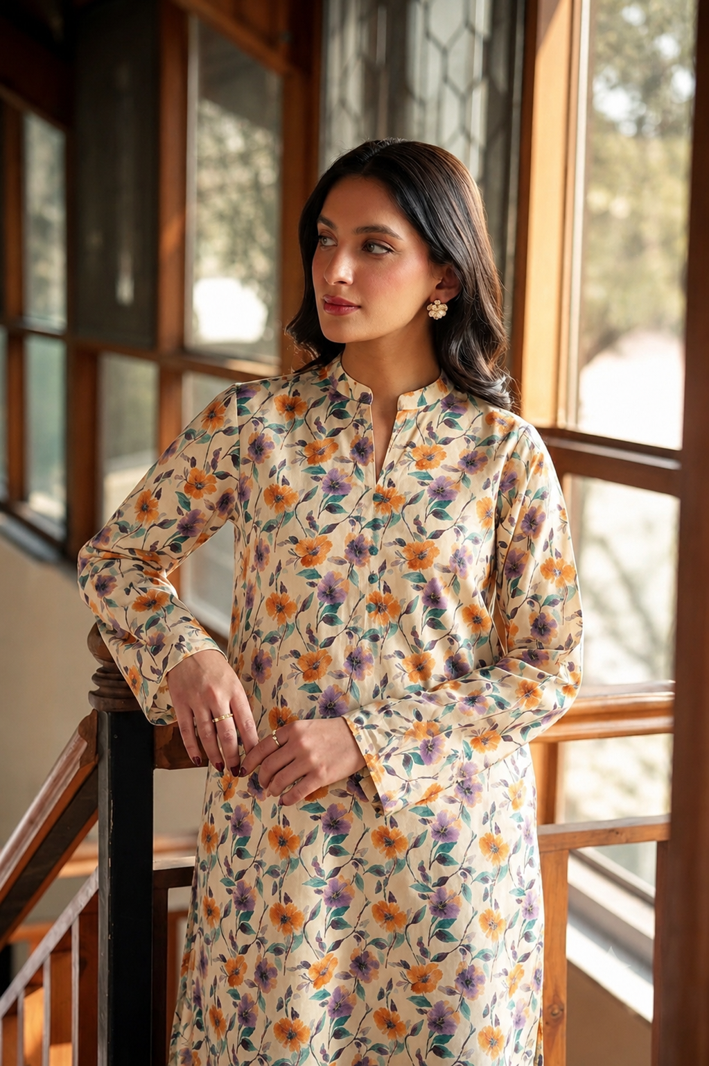 Printed Lawn 2 Pc