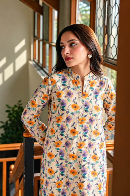 Printed Lawn 2 Pc