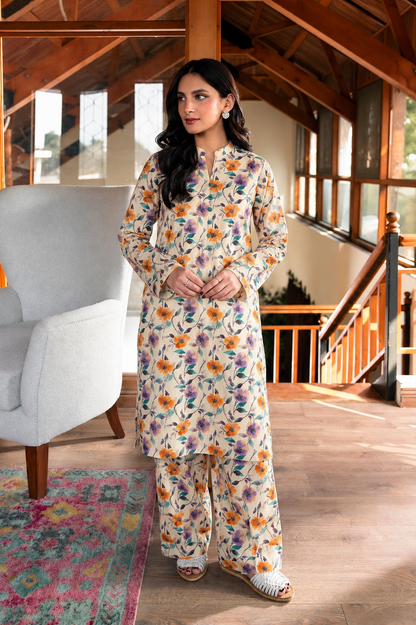 Printed Lawn 2 Pc