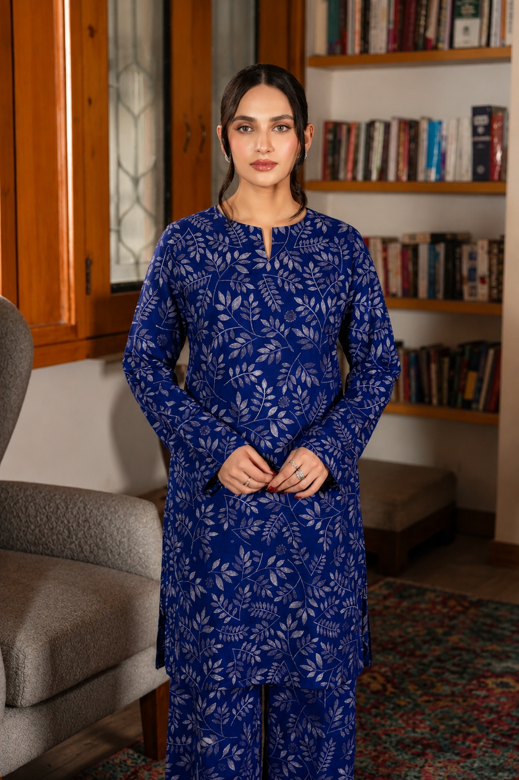 Printed Lawn 2 Pc
