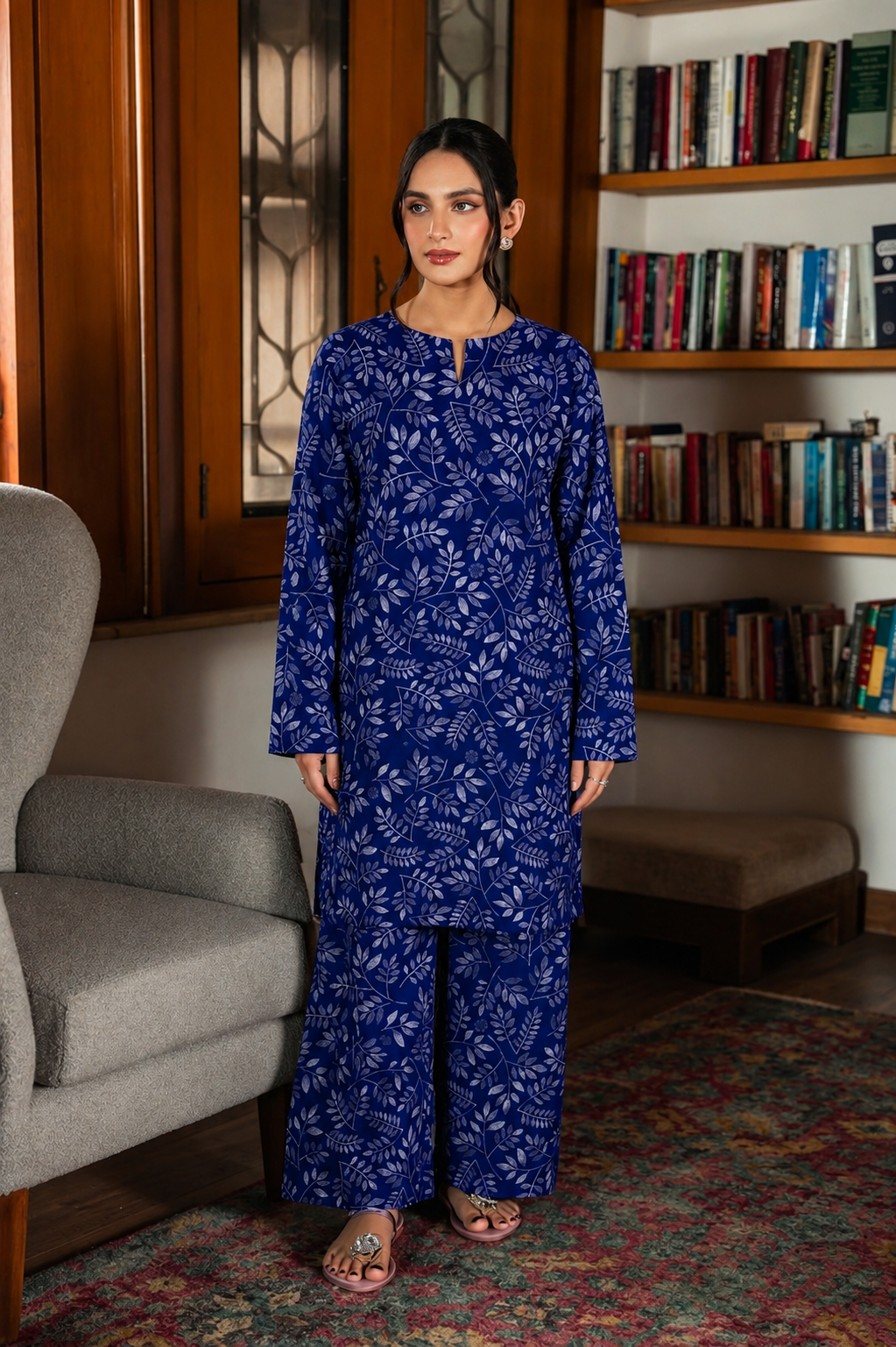 Printed Lawn 2 Pc