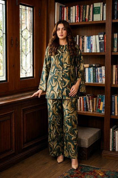 Printed Lawn 2 Pc