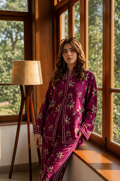 Printed Lawn 2 Pc