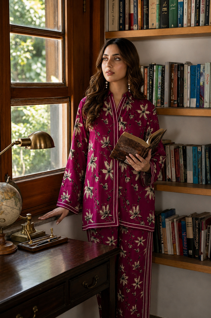Printed Lawn 2 Pc