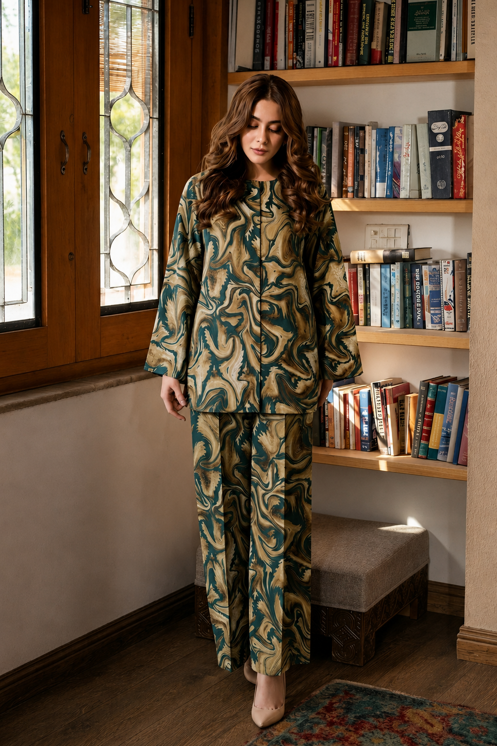 Printed Lawn 2 Pc