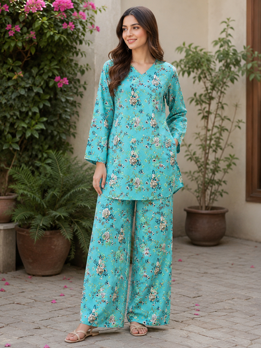 Pollo Cotton 2Pc Unstitched Suit