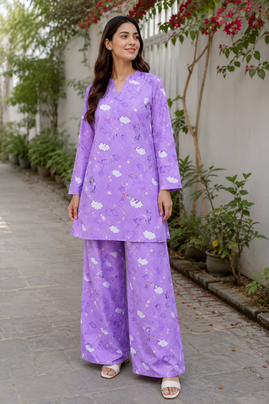Pollo Cotton 2Pc Unstitched Suit