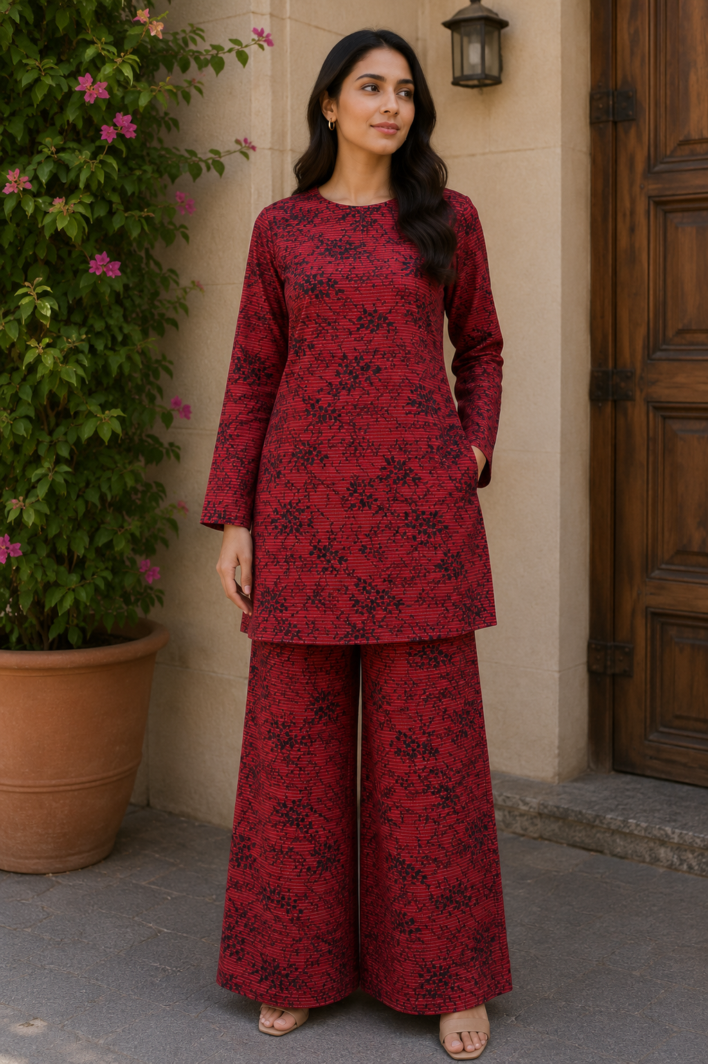 Pollo Cotton 2Pc Unstitched Suit