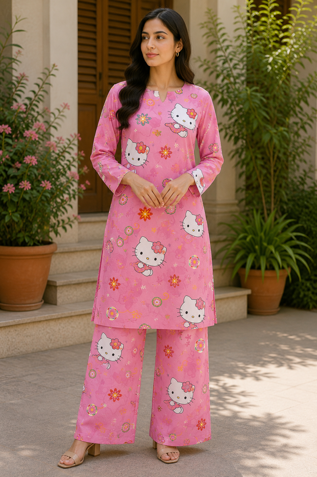 Pollo Cotton 2Pc Unstitched Suit