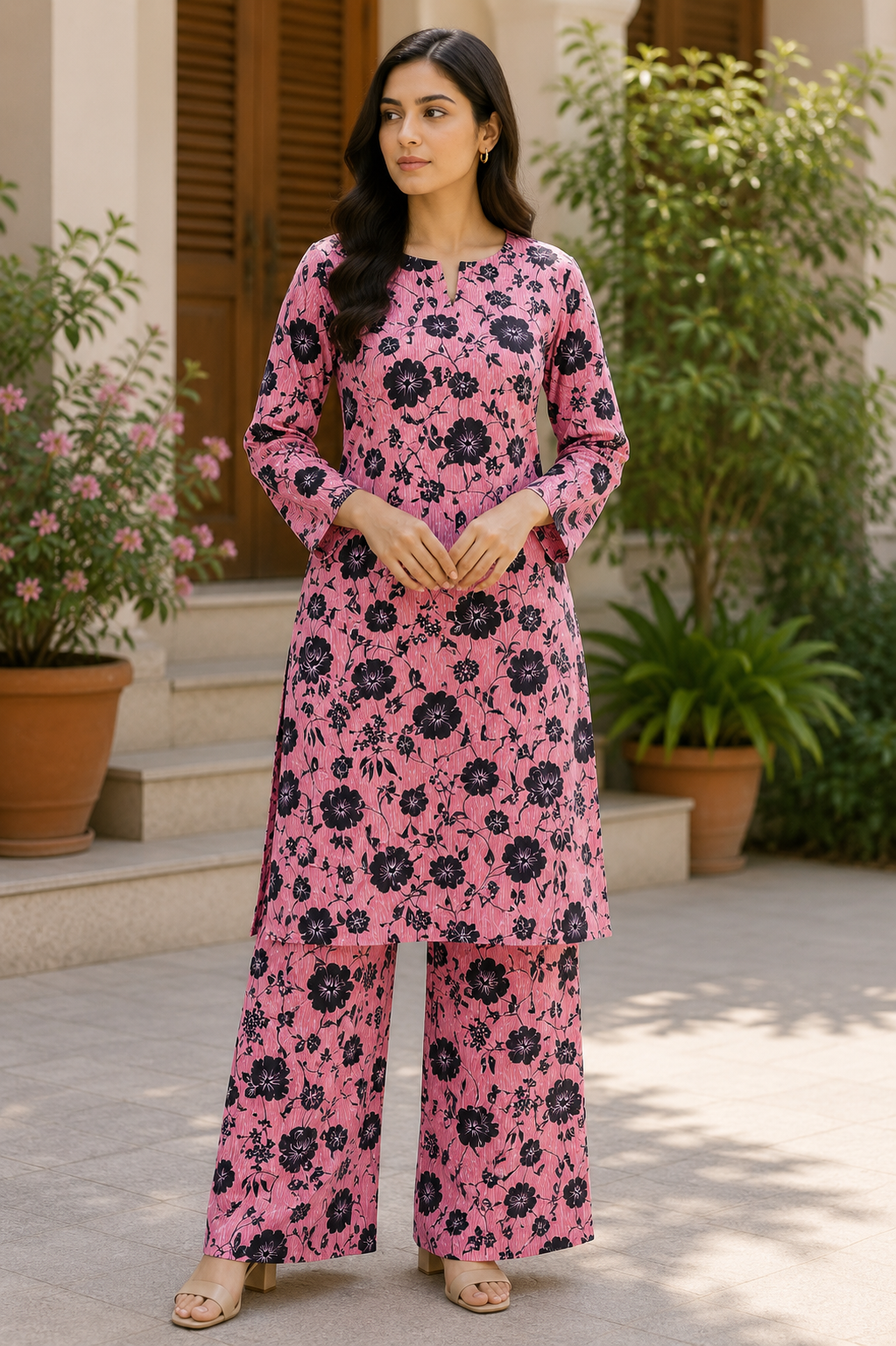 Pollo Cotton 2Pc Unstitched Suit