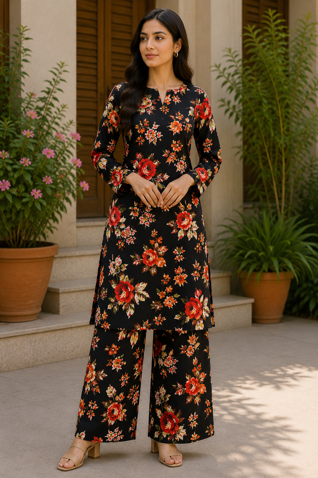 Pollo Cotton 2Pc Unstitched Suit