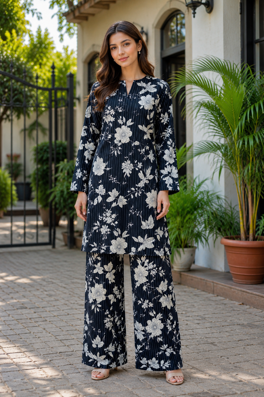 Pollo Cotton 2Pc Unstitched Suit