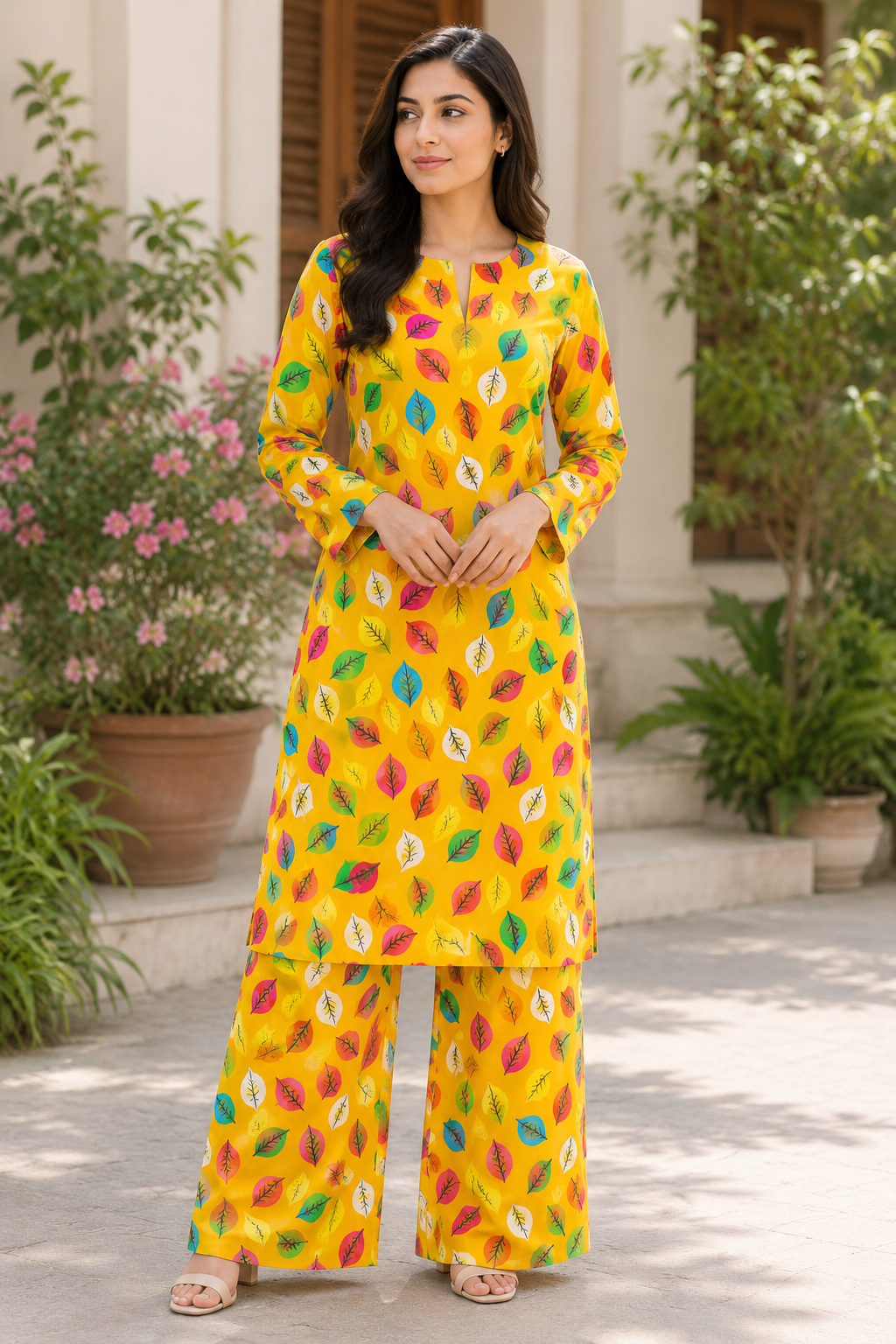 Pollo Cotton 2Pc Unstitched Suit