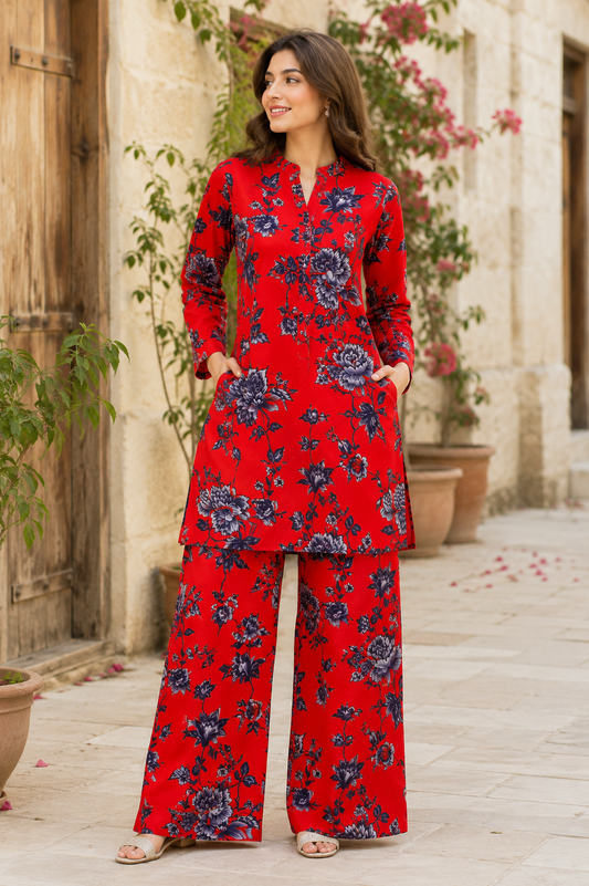 Pollo Cotton 2Pc Unstitched Suit