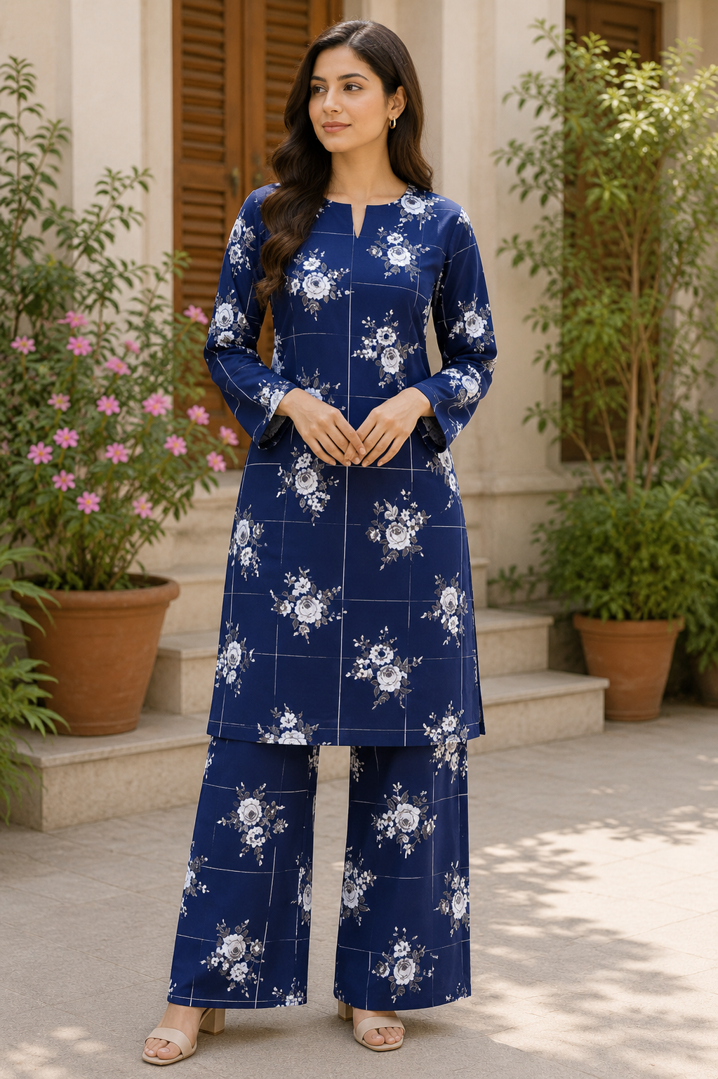 Pollo Cotton 2Pc Unstitched Suit