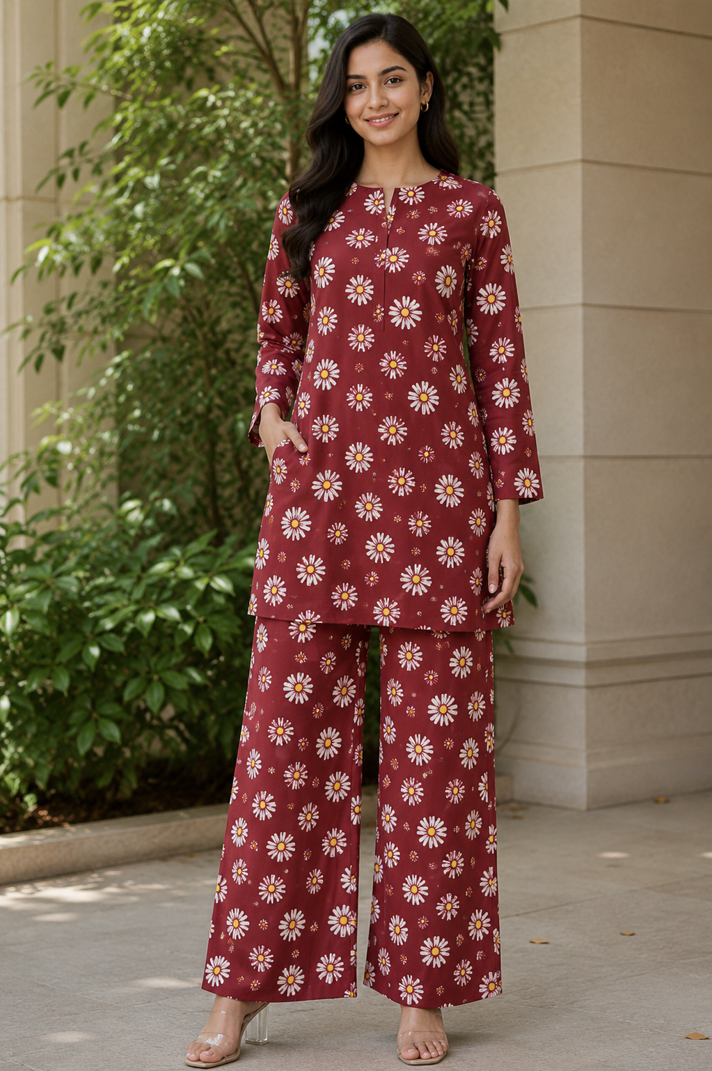 Pollo Cotton 2Pc Unstitched Suit
