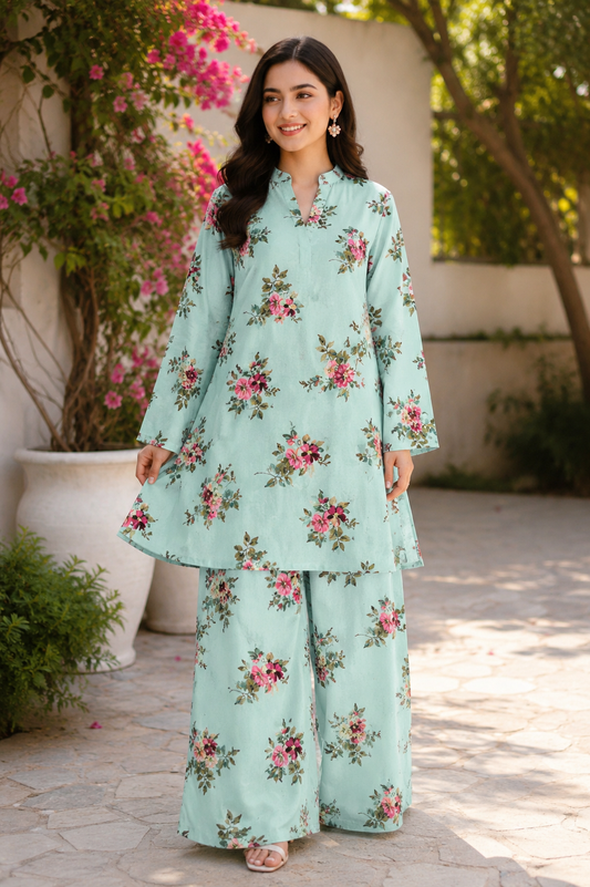 Pollo Cotton 2Pc Unstitched Suit