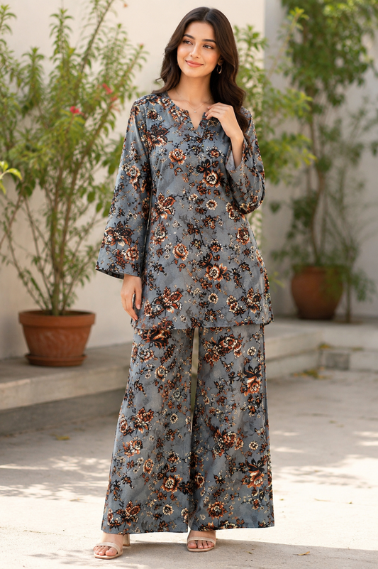 Pollo Cotton 2Pc Unstitched Suit