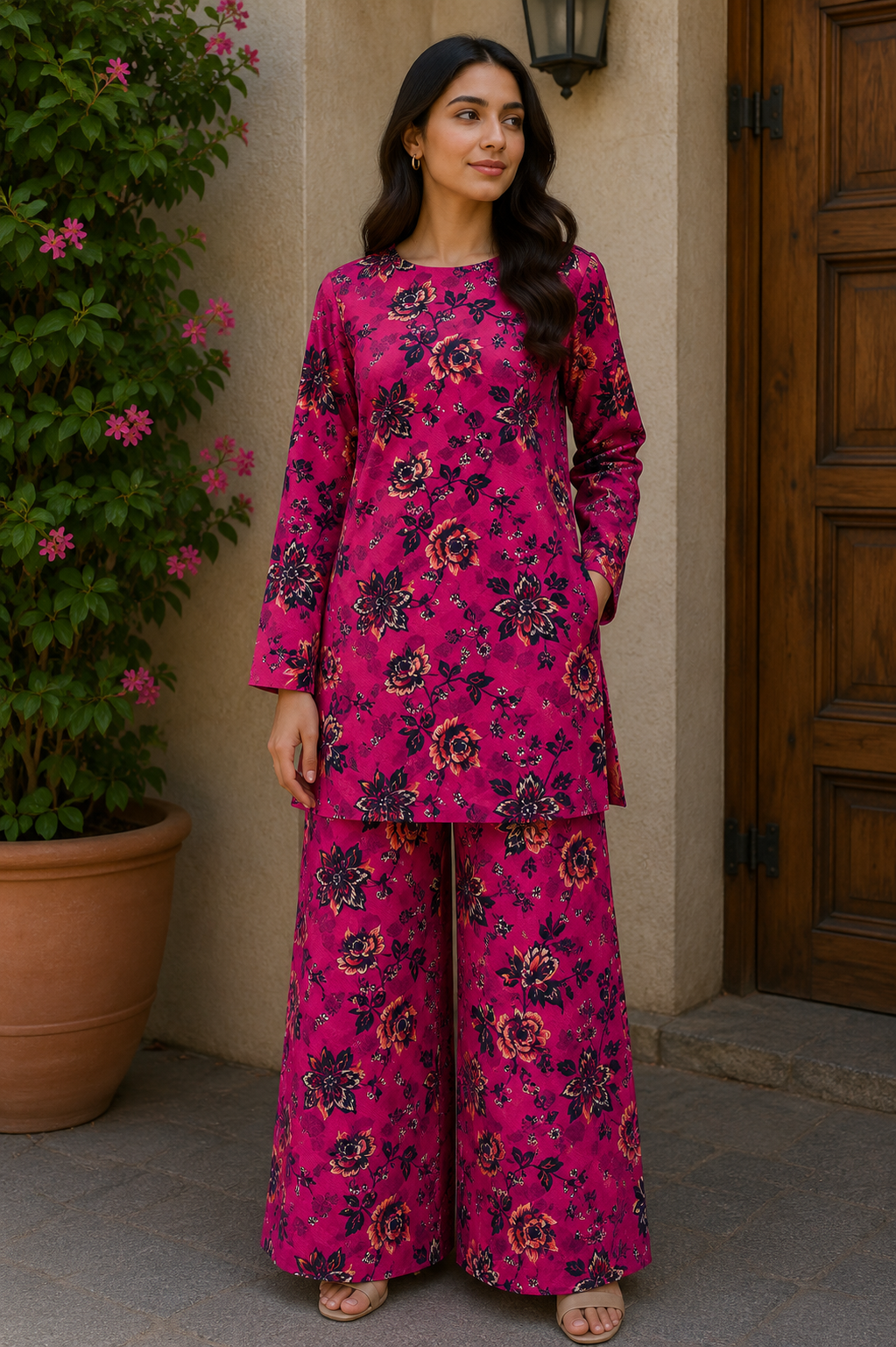 Pollo Cotton 2Pc Unstitched Suit
