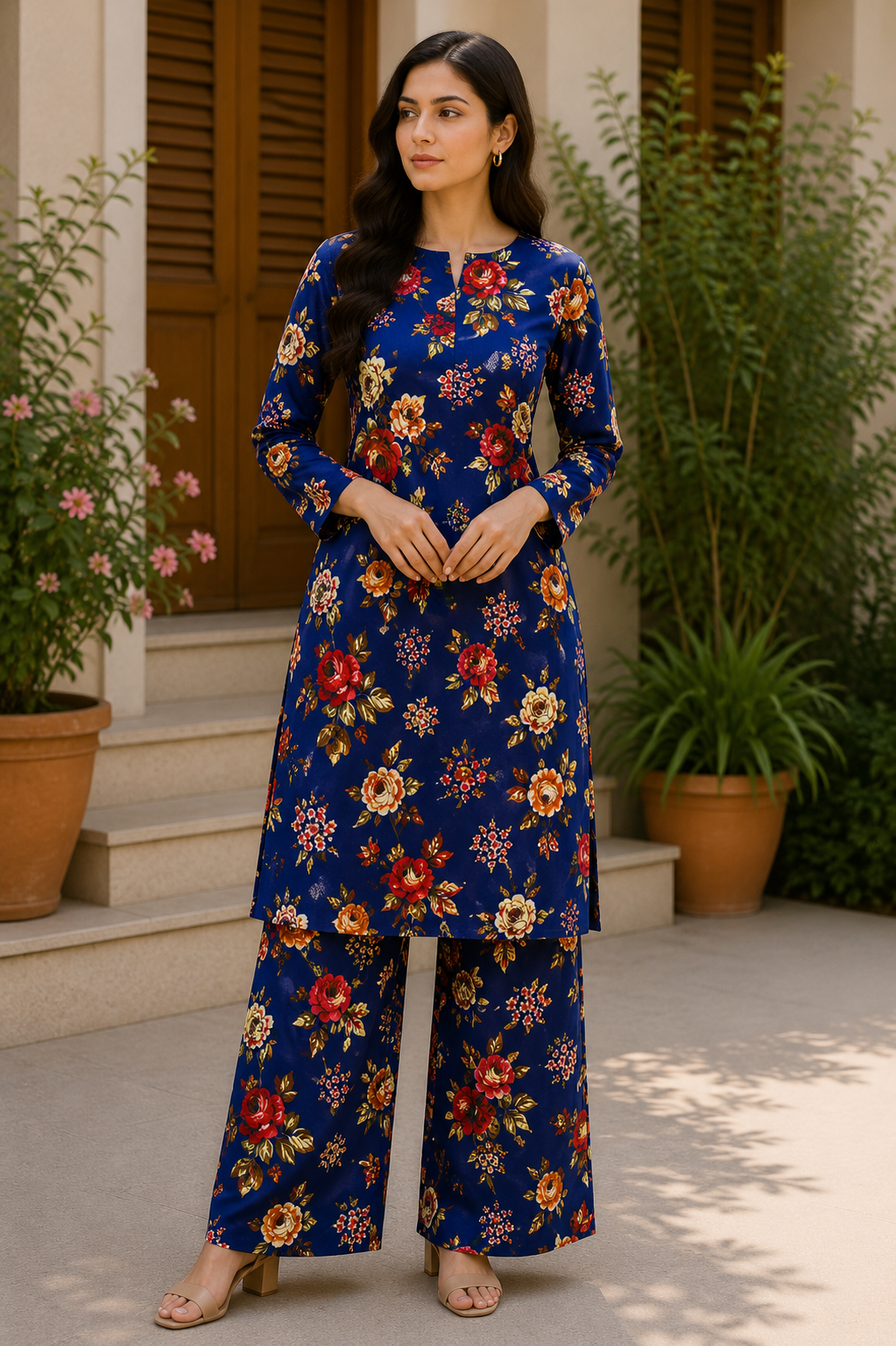 Pollo Cotton 2Pc Unstitched Suit