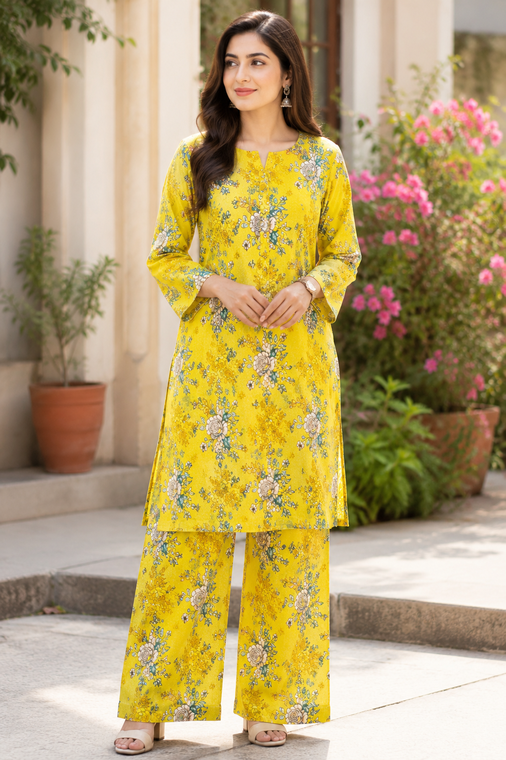 Pollo Cotton 2Pc Unstitched Suit