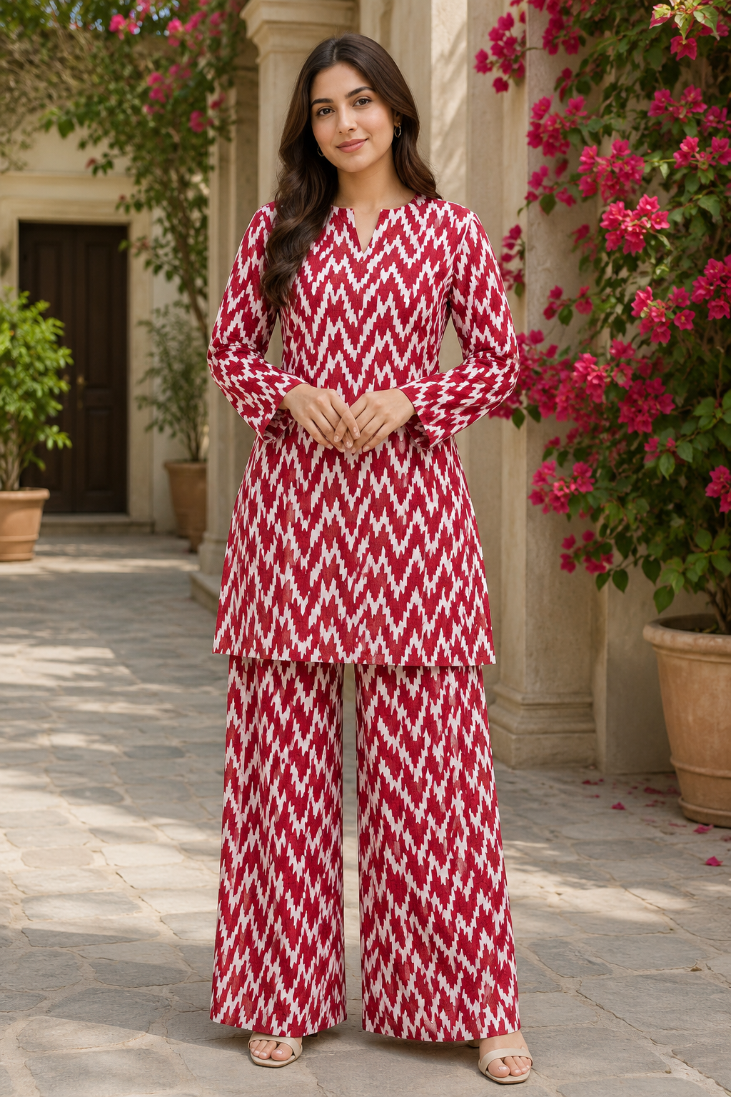 Pollo Cotton 2Pc Unstitched Suit