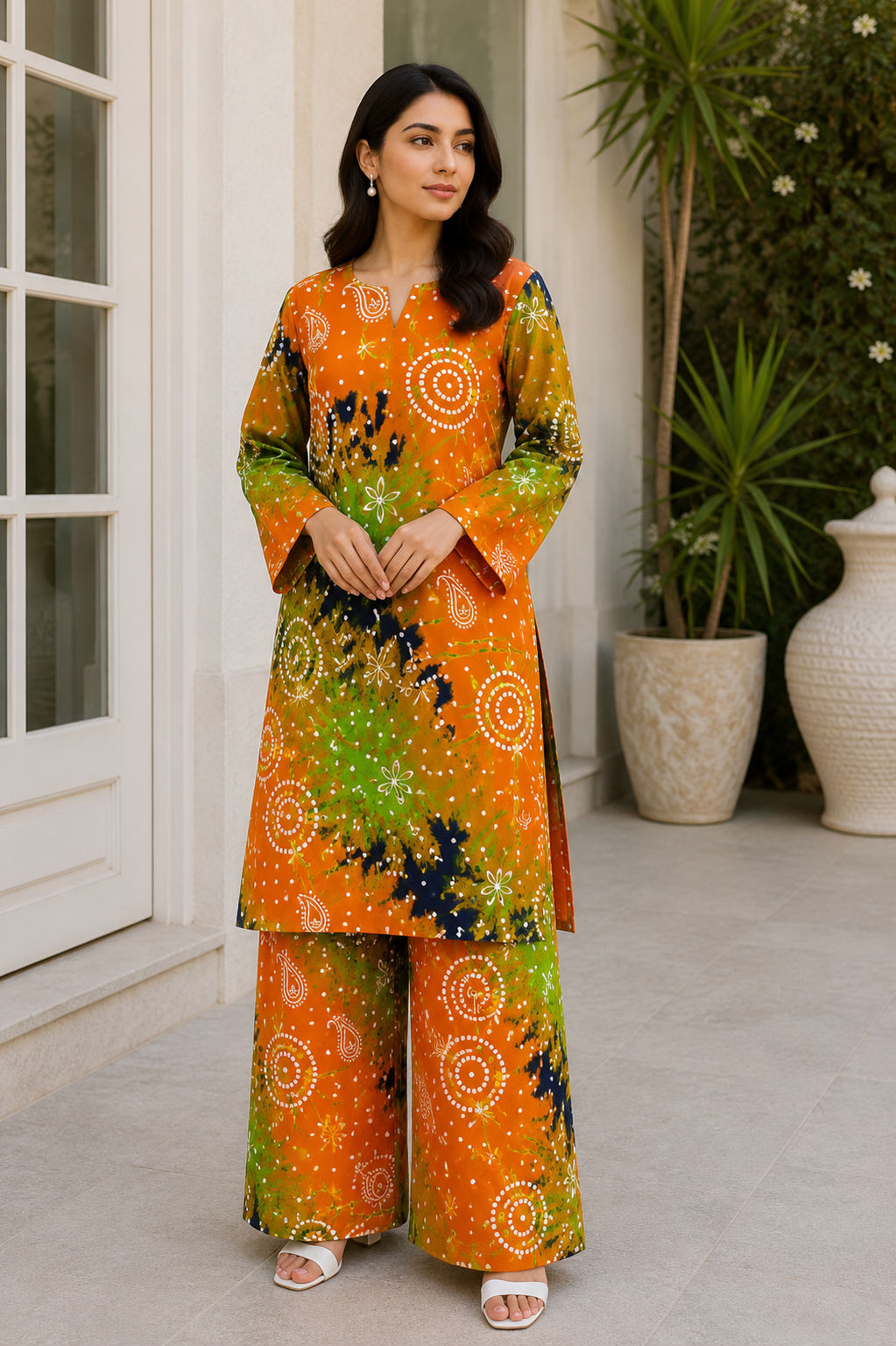 Pollo Cotton 2Pc Unstitched Suit