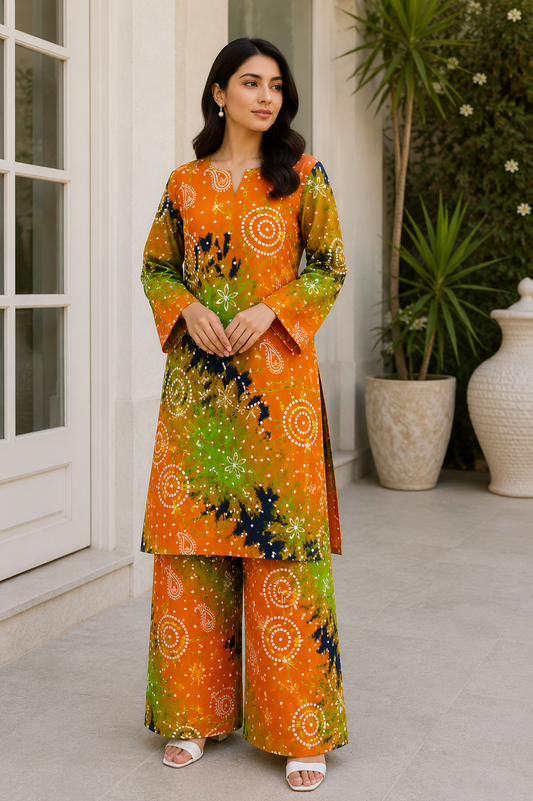 Pollo Cotton 2Pc Unstitched Suit