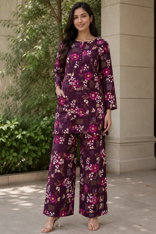 Pollo Cotton 2Pc Unstitched Suit