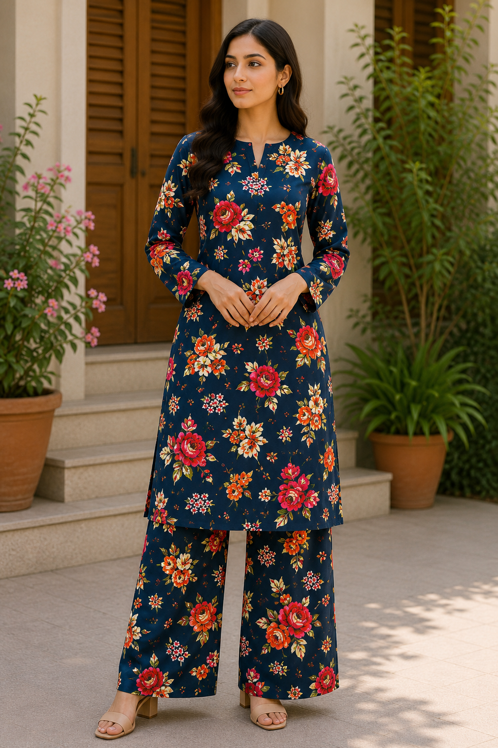Pollo Cotton 2Pc Unstitched Suit
