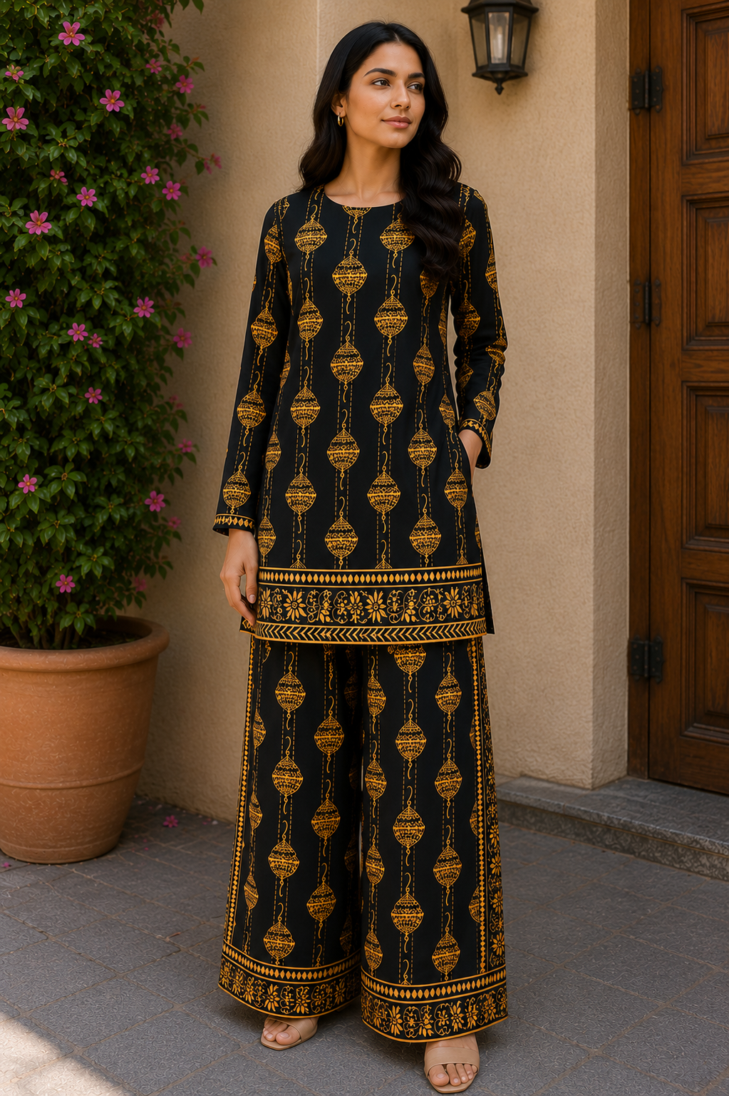 Pollo Cotton 2Pc Unstitched Suit