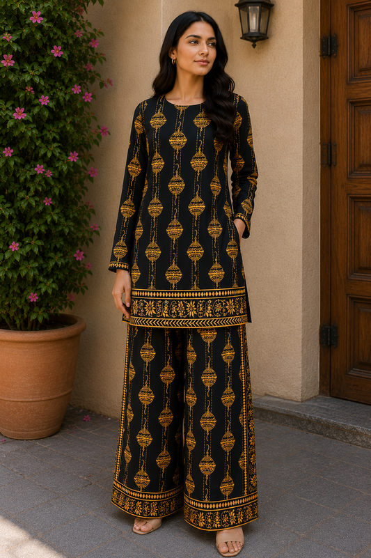 Pollo Cotton 2Pc Unstitched Suit