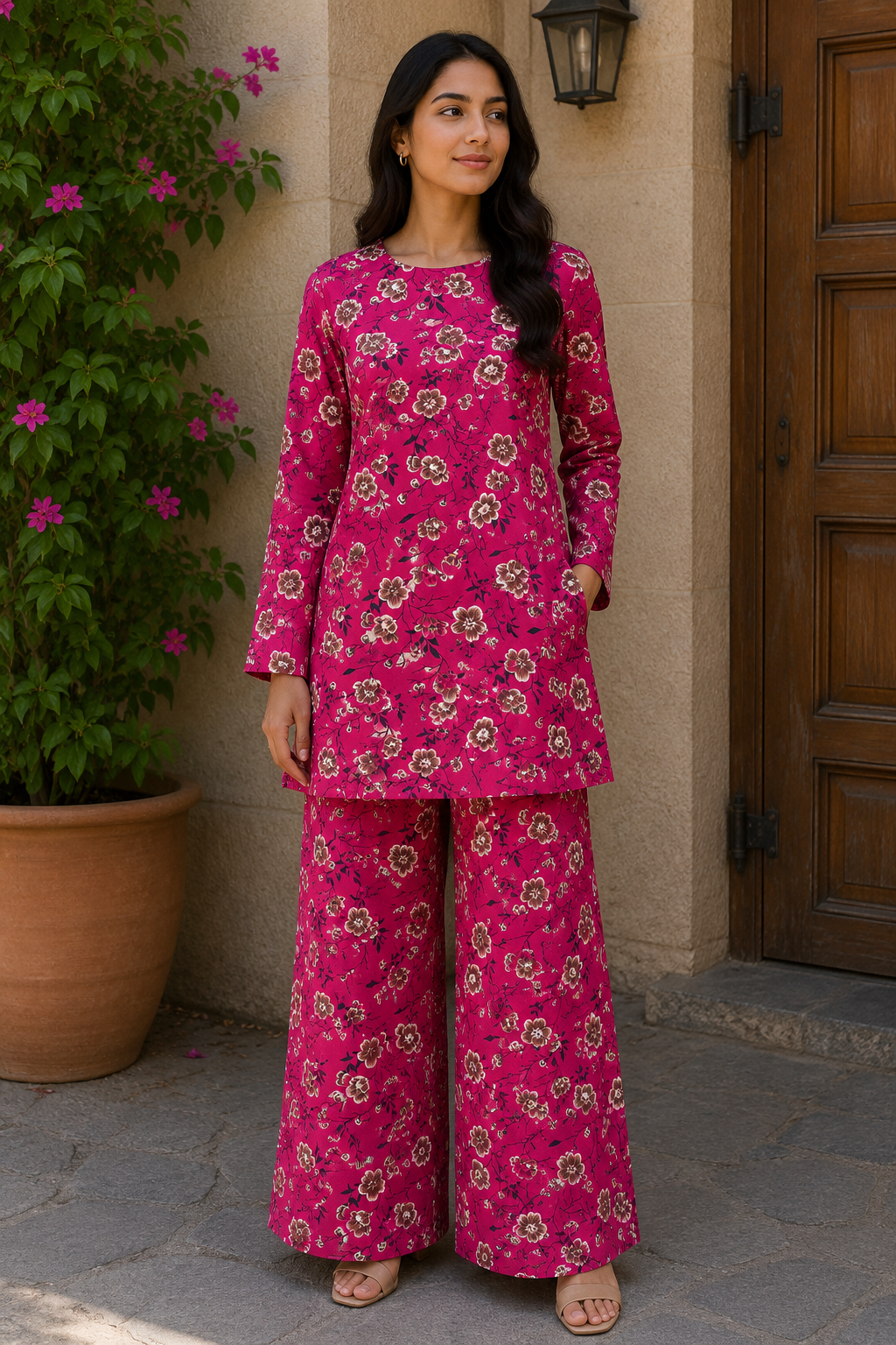 Pollo Cotton 2Pc Unstitched Suit