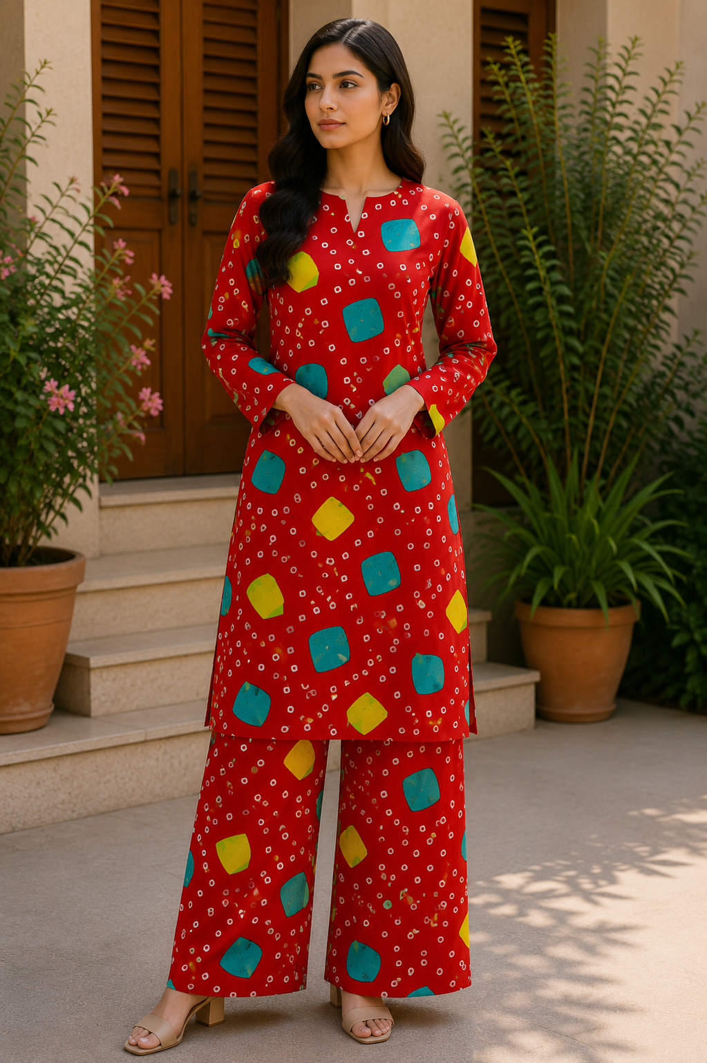 Pollo Cotton 2Pc Unstitched Suit