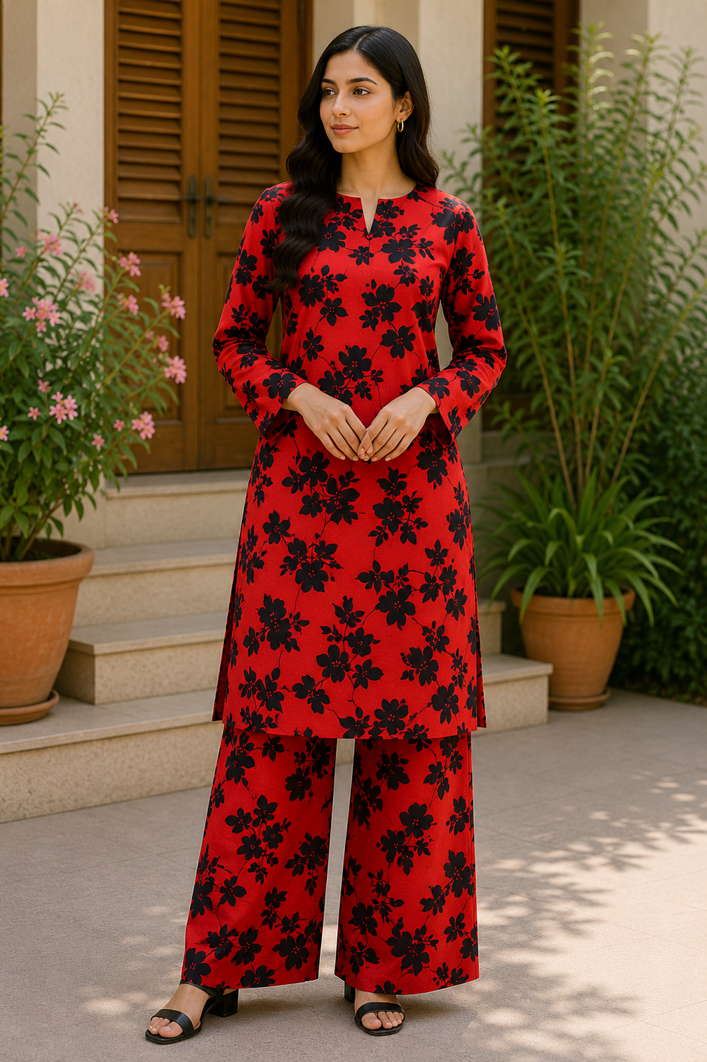 Pollo Cotton 2Pc Unstitched Suit